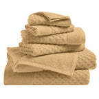 Grayson Cotton Diamond Bath Towel Collection