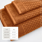 Grayson Cotton Diamond Bath Towel Collection