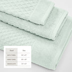 Grayson Cotton Diamond Bath Towel Collection
