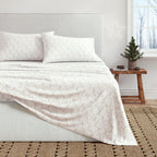 Turkish Cotton Floral  Flannel Sheet Set