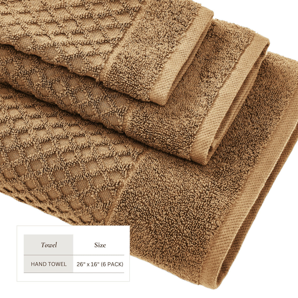Grayson Cotton Diamond Bath Towel Collection