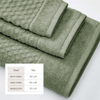 Grayson Cotton Diamond Bath Towel Collection