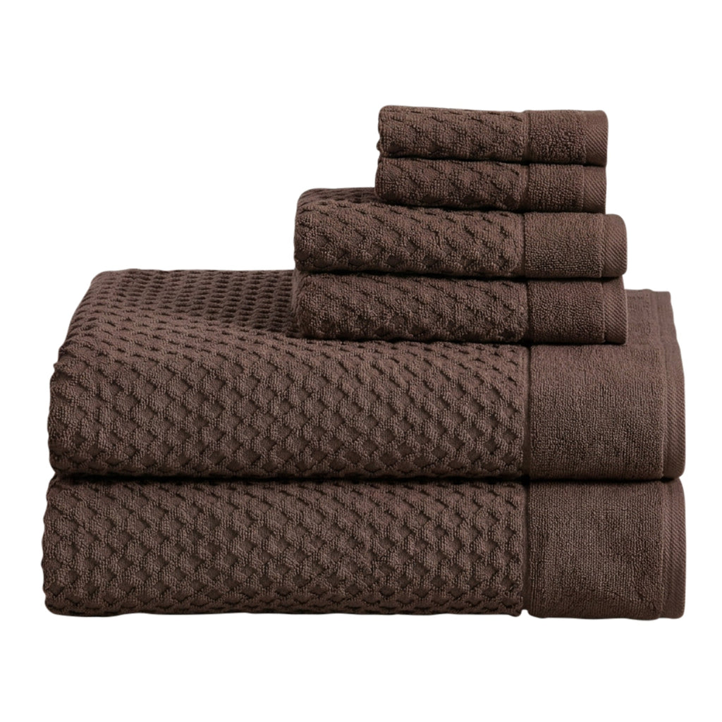Grayson Cotton Diamond Bath Towel Collection
