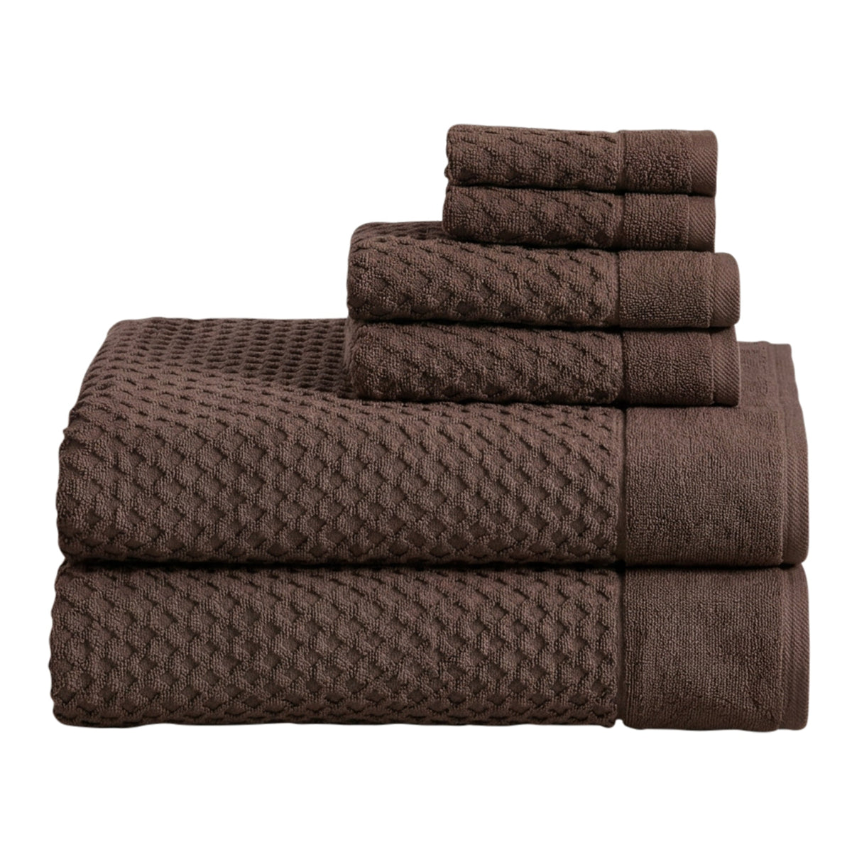 Grayson Cotton Diamond Bath Towel Collection