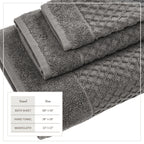 Grayson Cotton Diamond Bath Towel Collection