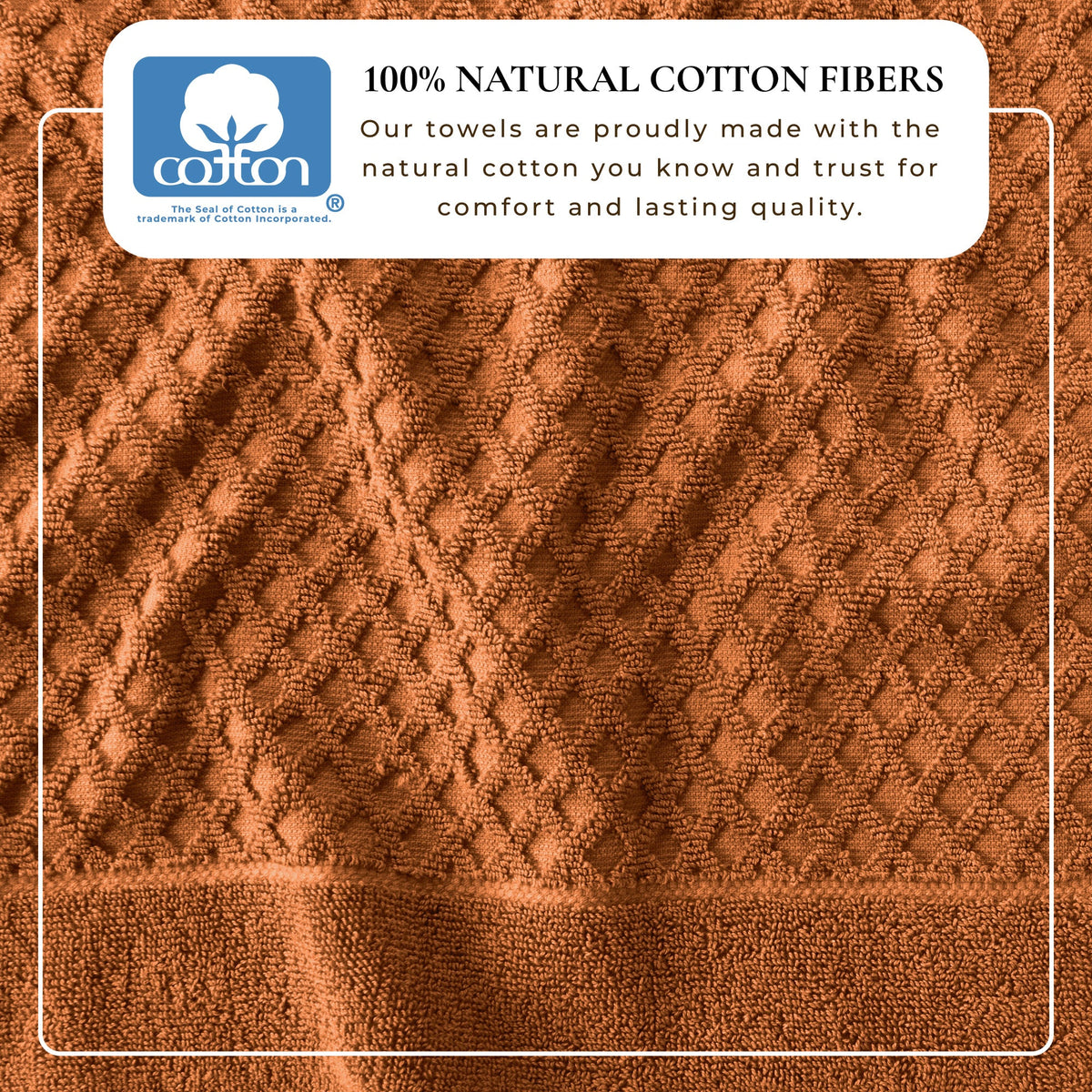 Grayson Cotton Diamond Bath Towel Collection