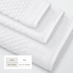 Grayson Cotton Diamond Bath Towel Collection