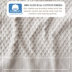 Grayson Cotton Diamond Bath Towel Collection