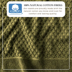 Grayson Cotton Diamond Bath Towel Collection