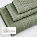 Grayson Cotton Diamond Bath Towel Collection