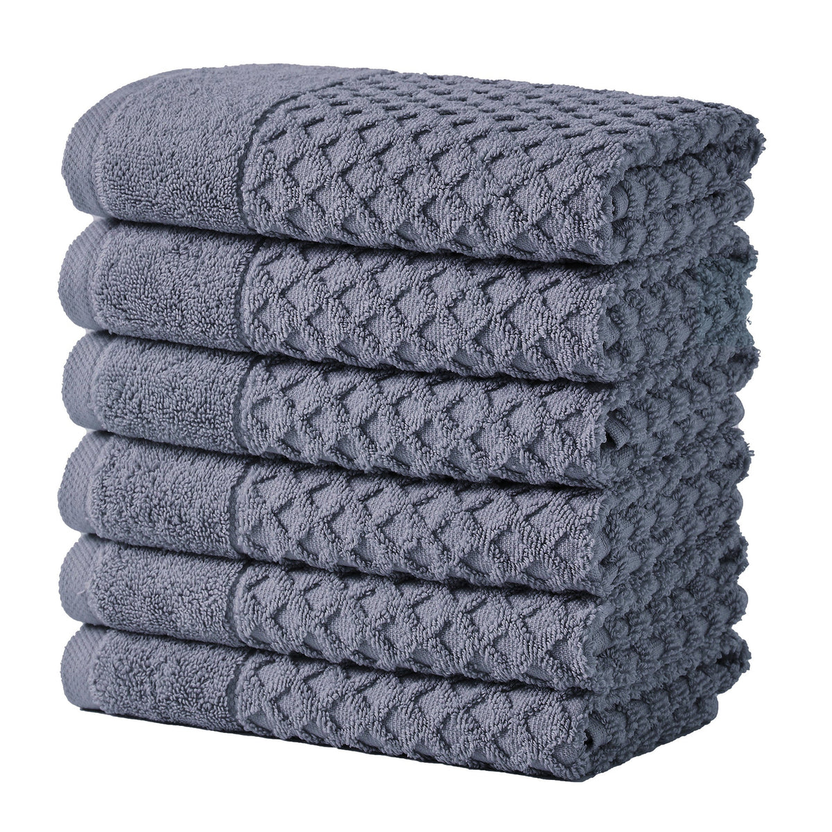 Grayson Cotton Diamond Bath Towel Collection