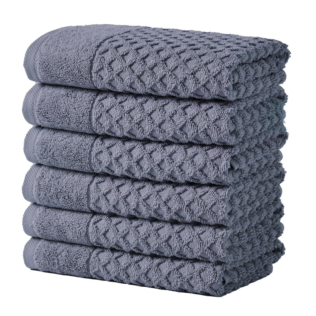 Grayson Cotton Diamond Bath Towel Collection