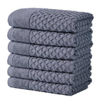 Grayson Cotton Diamond Bath Towel Collection