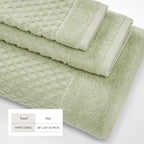Grayson Cotton Diamond Bath Towel Collection