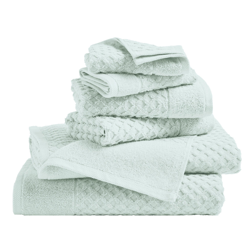 Grayson Cotton Diamond Bath Towel Collection