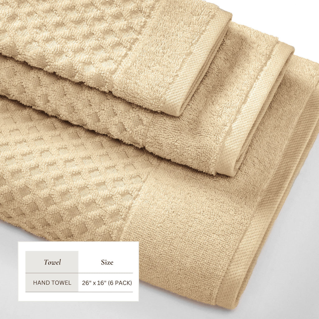 Grayson Cotton Diamond Bath Towel Collection