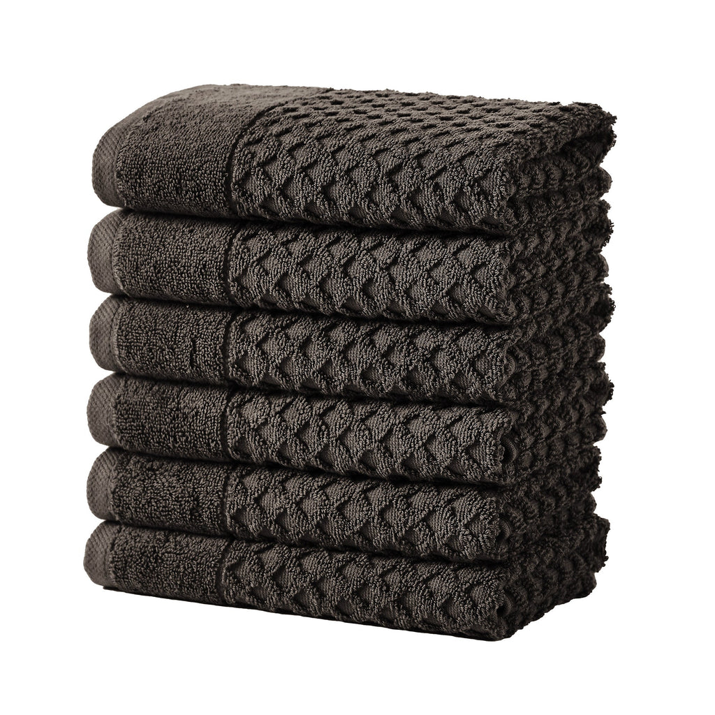 Grayson Cotton Diamond Bath Towel Collection