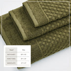 Grayson Cotton Diamond Bath Towel Collection