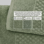 Grayson Cotton Diamond Bath Towel Collection