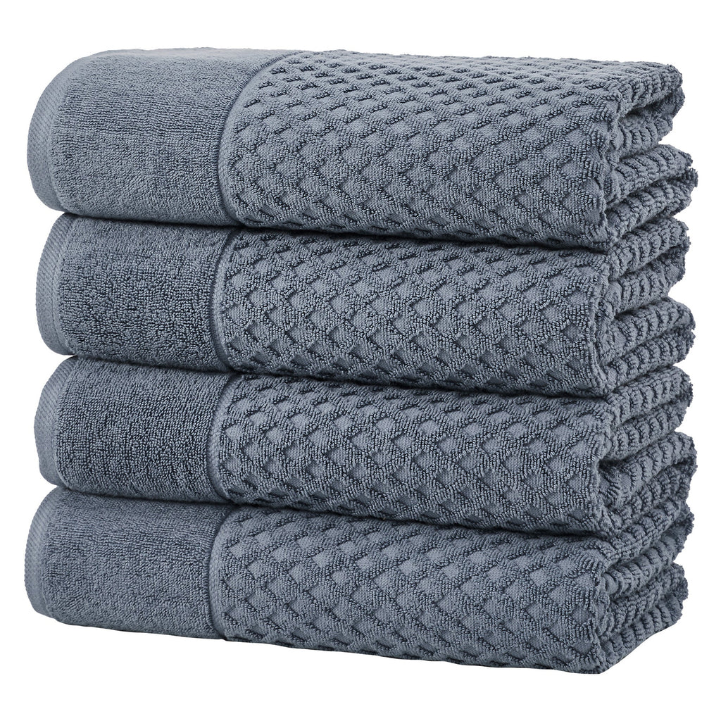Grayson Cotton Diamond Bath Towel Collection