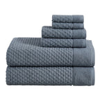 Grayson Cotton Diamond Bath Towel Collection