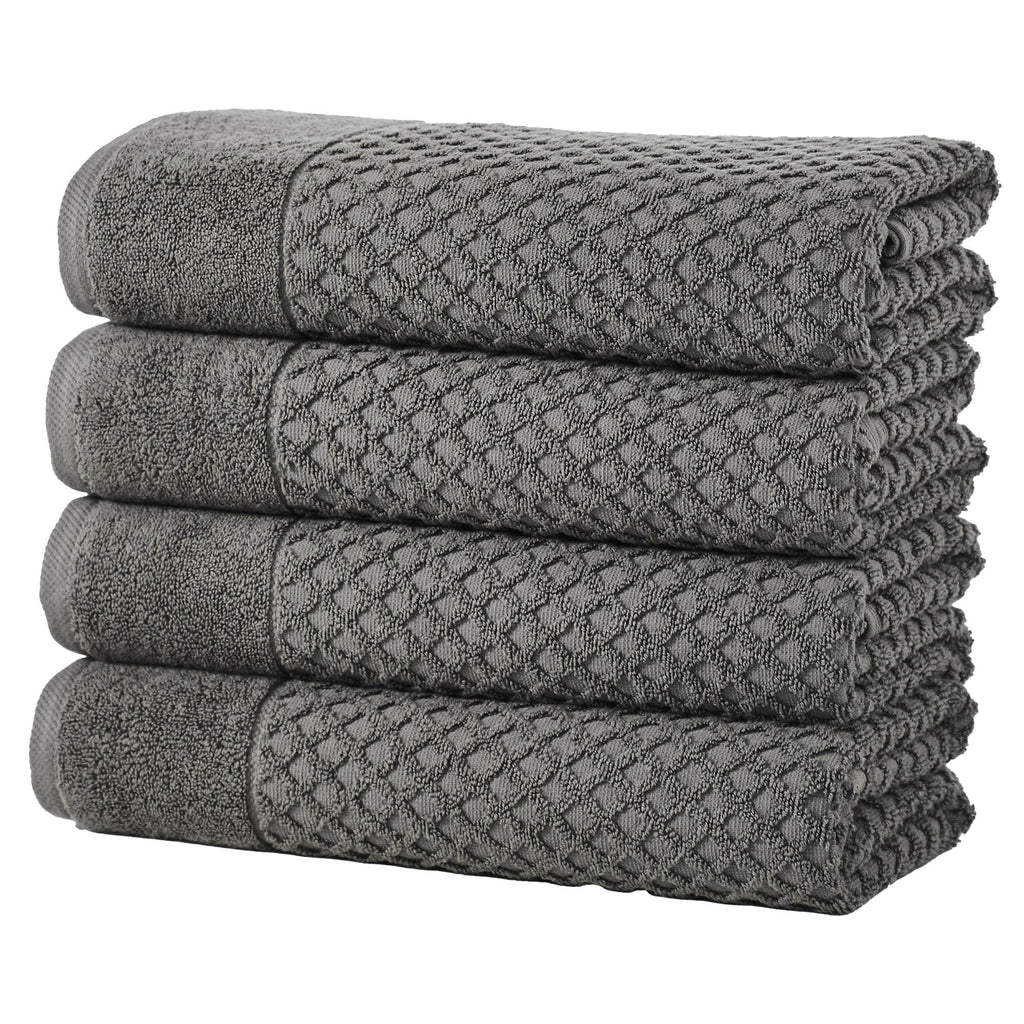 Grayson Cotton Diamond Bath Towel Collection