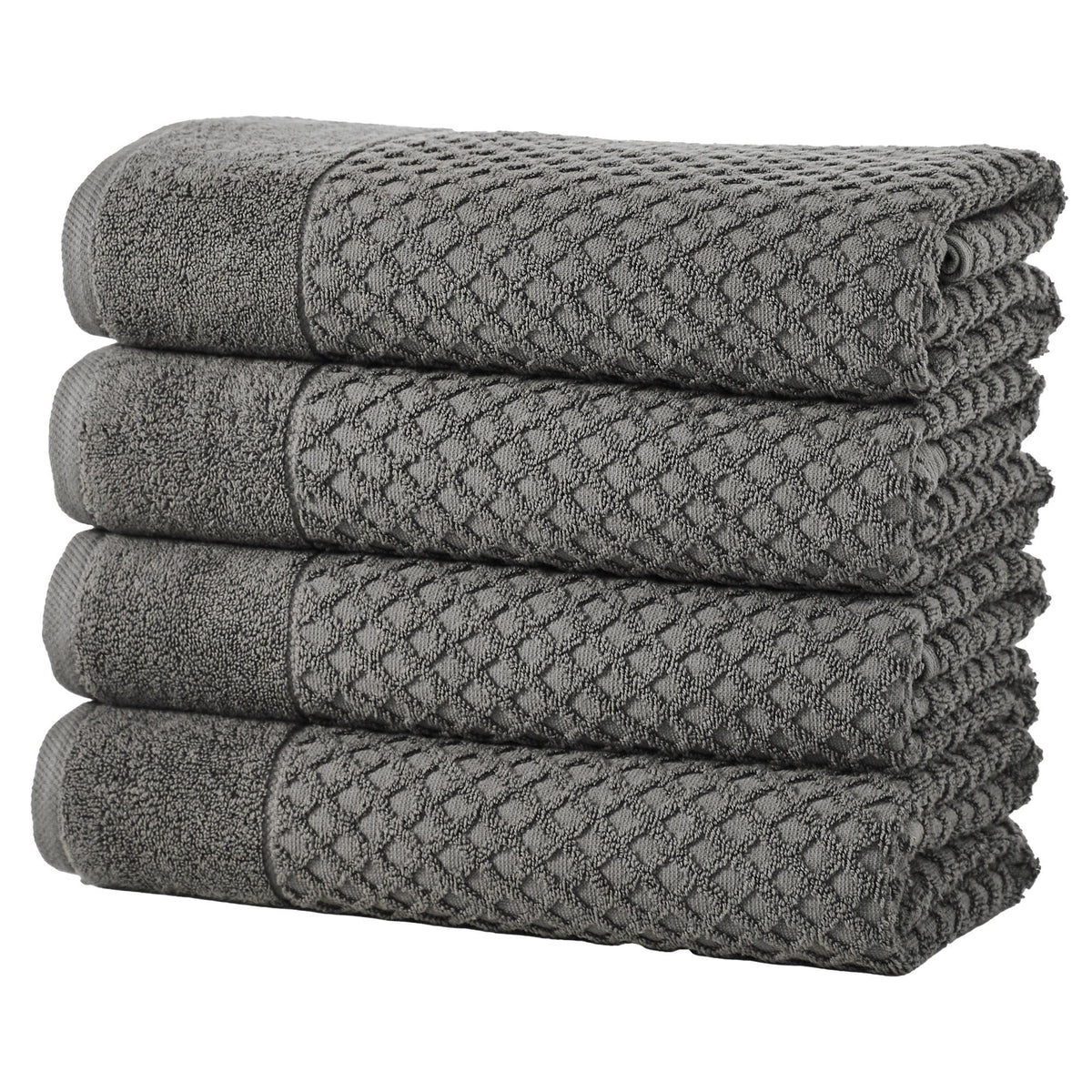 Grayson Cotton Diamond Bath Towel Collection