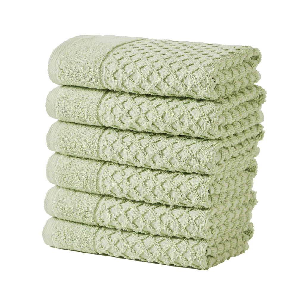 Grayson Cotton Diamond Bath Towel Collection