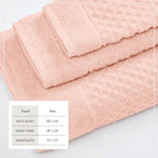 Grayson Cotton Diamond Bath Towel Collection