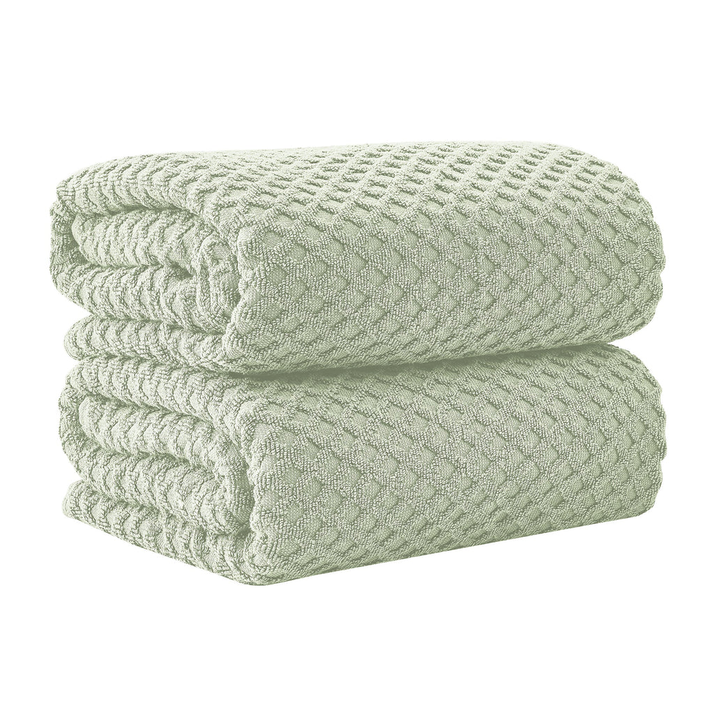 Grayson Cotton Diamond Bath Towel Collection