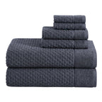 Grayson Cotton Diamond Bath Towel Collection