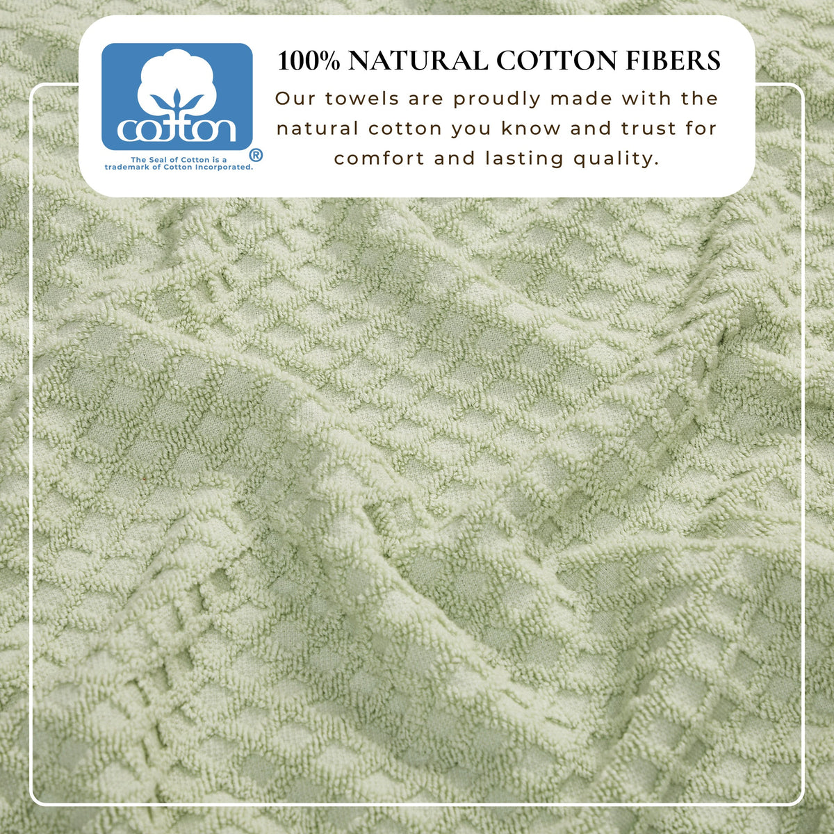 Grayson Cotton Diamond Bath Towel Collection