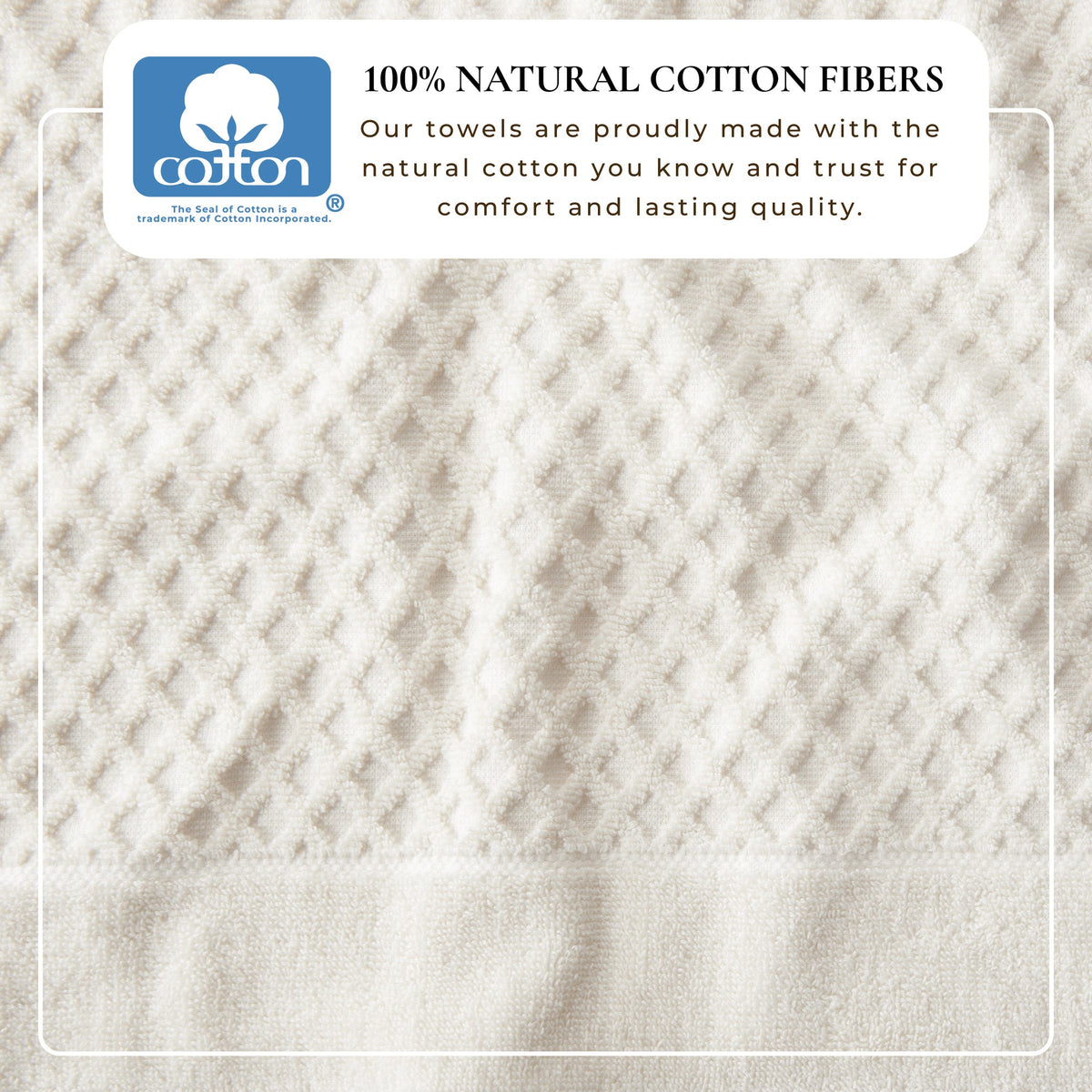 Grayson Cotton Diamond Bath Towel Collection