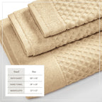 Grayson Cotton Diamond Bath Towel Collection