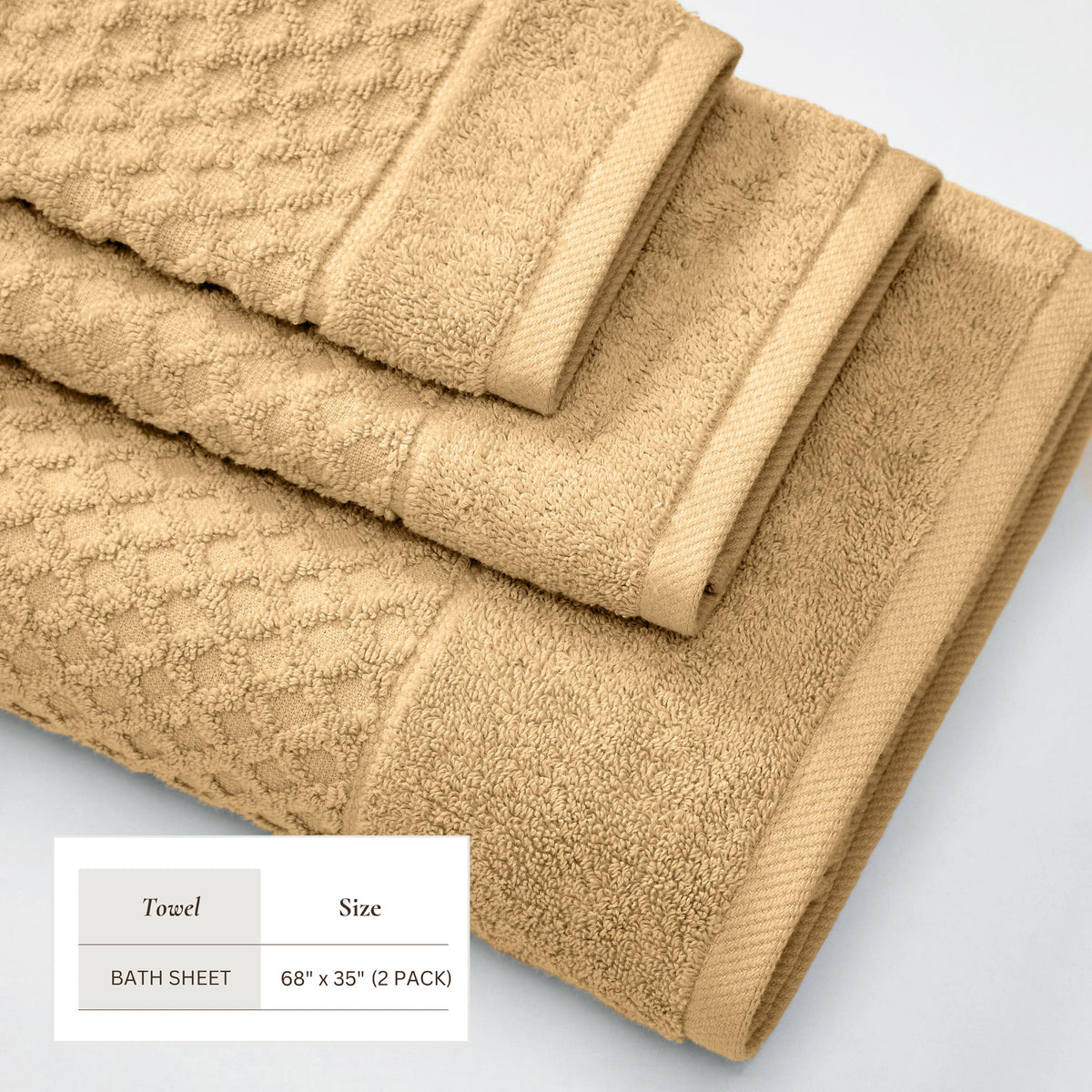 Grayson Cotton Diamond Bath Towel Collection