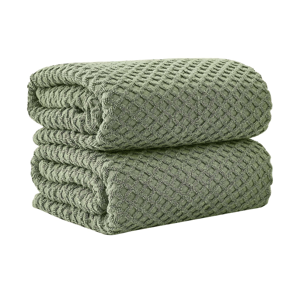 Grayson Cotton Diamond Bath Towel Collection