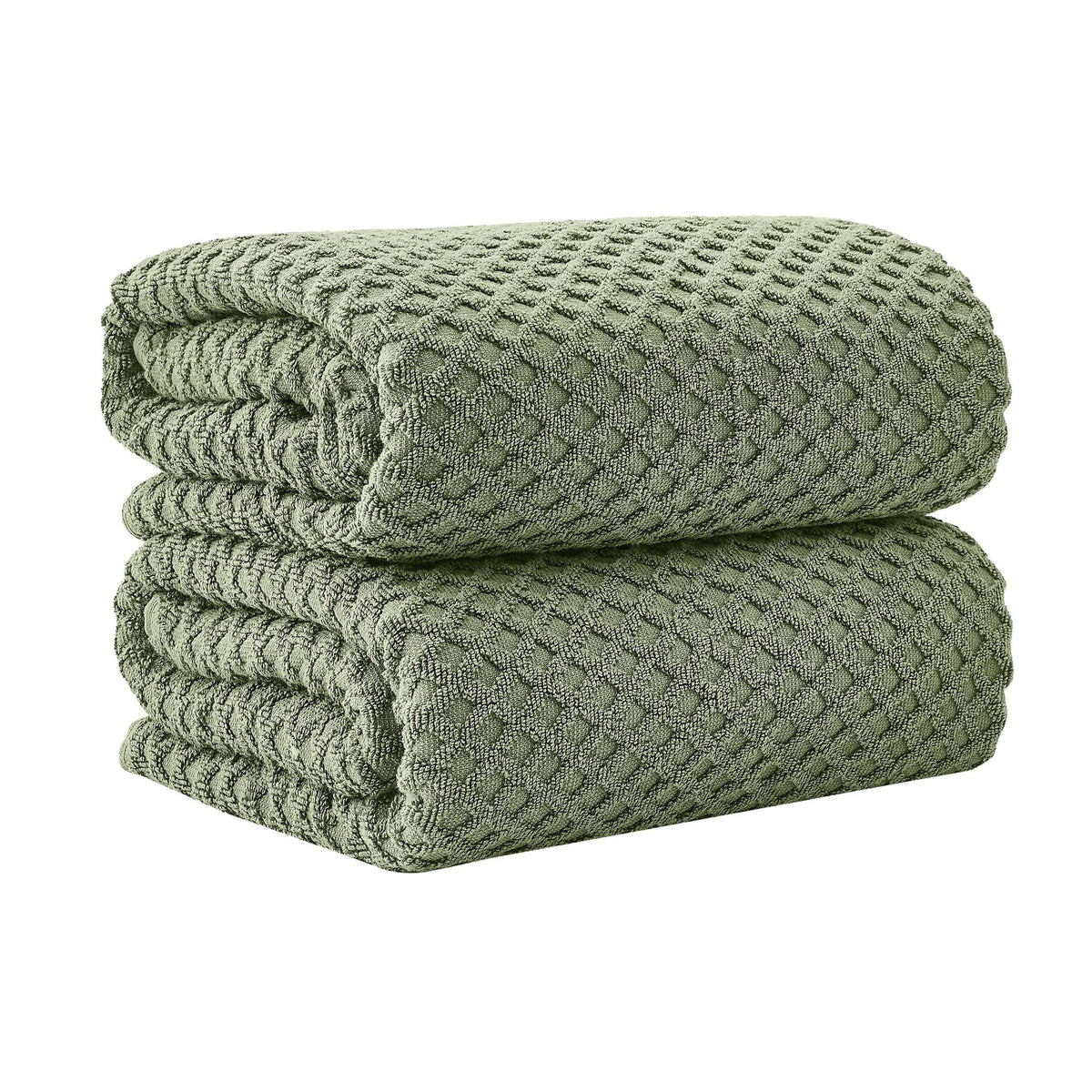 Grayson Cotton Diamond Bath Towel Collection